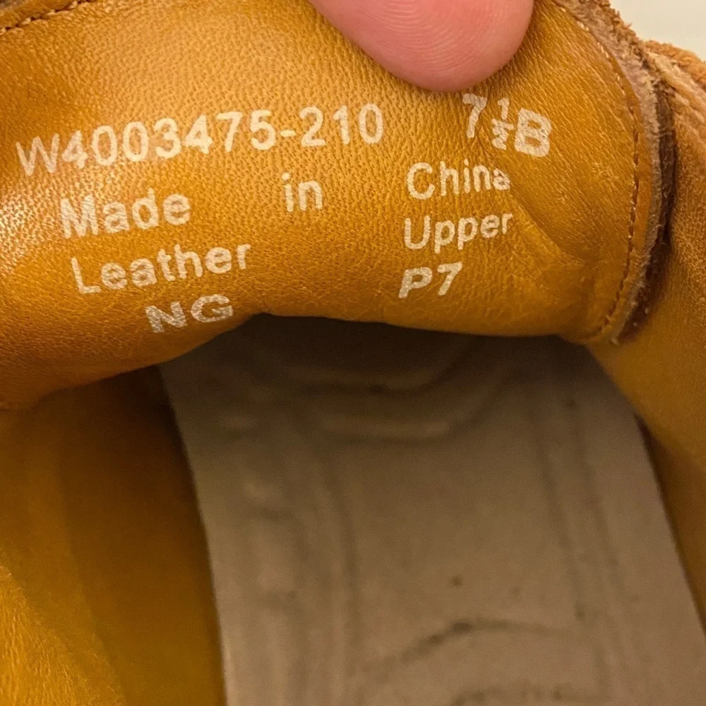 Ralph Lauren Suede Leather Chukka Boots Women’s Size 7.5 Rust Brown
